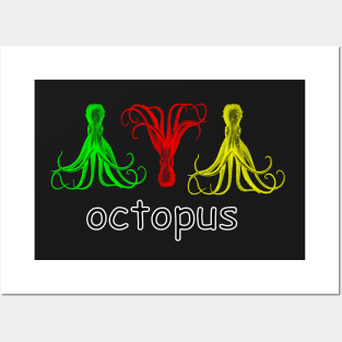 octopus Posters and Art